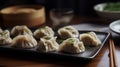 Authentic Pork and Chive Dumplings, Handcrafted Delights with Exquisite Flavors