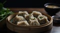 Authentic Pork and Chive Dumplings, Handcrafted Delights with Exquisite Flavors