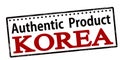 Authentic product Korea