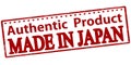 Authentic product made in Japan