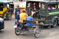 Authentic street traffic in Davao - Philippines