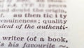 Authenticity - zooming in on the dictionary definition.