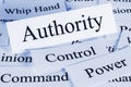 Authority Concept Words