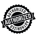 Authorized rubber stamp