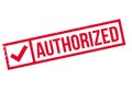 Authorized rubber stamp