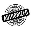 Authorized rubber stamp