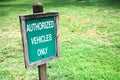 Authorized sign Royalty Free Stock Photo