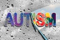 Autism Awareness Royalty Free Stock Photo