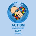 Autism awareness day design