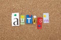 Autism Royalty Free Stock Photo