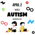 Autism Symbol Vector Pack Ã°Å¸Å½âÃ¯Â¸Â Perfect for Awareness Campaigns Royalty Free Stock Photo