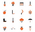 Autmn icon set