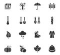 Autmn icon set