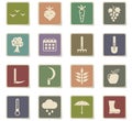 Autmn icon set