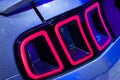 Auto car LED Tail Lights Royalty Free Stock Photo