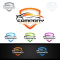 Auto Car Logo for Sport Cars, Rent, wash or Mechanic