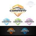 Auto Car Logo for Sport Cars, Rent, wash or Mechanic