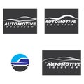 Auto car Logo Template vector Royalty Free Stock Photo