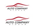 Auto car Logo Template vector Royalty Free Stock Photo