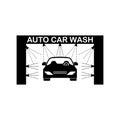 auto car wash icon Royalty Free Stock Photo