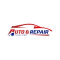 Auto Care Car Repair Logo Design Template