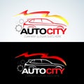 Auto city car logo template, Auto Cars,Car logo,Speed,automotive,auto services logo,car care logo.