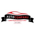 Auto Company Logo Design. Vector and illustration. Royalty Free Stock Photo