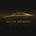 Auto Company Yellow Logo
