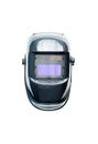 Auto-darkening solar power welding helmet