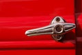 Auto door lever Royalty Free Stock Photo