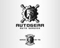 Auto Gear - Auto Service Logo Royalty Free Stock Photo