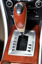 Auto gearshift of sedan Royalty Free Stock Photo