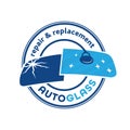 Auto Glass Company logo. Vector and illustration.