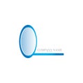 auto glass illustration logo vector Royalty Free Stock Photo
