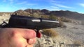 Auto Hand Gun TEST Firing 2 SLO MO