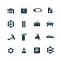 Auto icons set