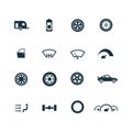 Auto icons set