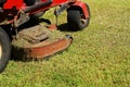 Auto Lawn Mower Royalty Free Stock Photo