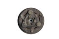 Car part Used magnetic clutch isolated on white background with clipping path. Automotive repair, Maintainance concept