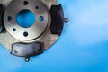 Auto parts, brake discs, pads