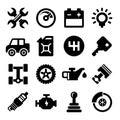 Auto Repair Service Icons