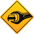 Auto repair shop, sign