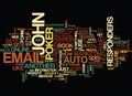 Auto Responders The Marketers Magic Trick Word Cloud Concept Royalty Free Stock Photo