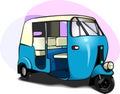 Auto Rickshaw Royalty Free Stock Photo