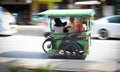 Auto rickshaw or tricycle