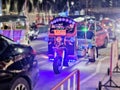Auto rickshaw Tuk Tuk Thailand. Royalty Free Stock Photo