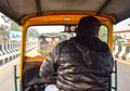 Auto Rikshaw three wheeler tuktuk Cockpit India