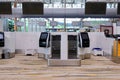 Auto self-check-in counters at Changi Airport Terminal 3 Royalty Free Stock Photo