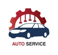Auto Service Logo Design Concept