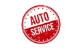 Auto Service Rubber Grunge Stamp Seal Stock Vector Royalty Free Stock Photo
